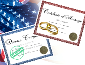 Prepare for your green card application: Gather essential marriage and divorce certificates to ensure a smooth process.